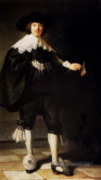 Portrait de Maerten Soolmans Rembrandt Peinture à l'huile
